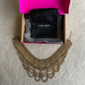 Bauble Bar Chain Metal Necklace